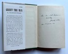 Harold Wilke  greet The Man   Armless Man Signed 1st Ed Advance Review Copy 1945