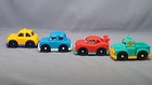 Toys Happy Cruisers Cars Set Of 8 Toys Children Blue   Pink