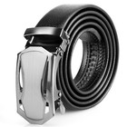 Magnetic Ratchet Automatic Buckle Belt Business Casual Belt Interview Competitio