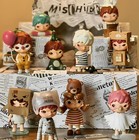 Authenti Hirono Little Mischief Series Blind Box Confirmed Figure Art Toys Gift