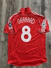 Steven Gerrard Liverpool Adidas 2006-2008 Jersey Ucl Final 2007 Size Xl 053327
