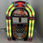 Nostalgia Classics 1940s Replica Jukebox Tabletop Am fm Radio Cd Player Read
