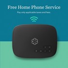 Ooma Telo Air Voip Free Internet Home Phone Service With Wireless Black
