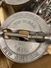 2 Griswold Flue Damper New American Cast Iron 4 In   1424 Nos Erie  Pa Vintage