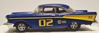 Ertl Diecast 1957 Chevy Belaire 02 Napa Belts And Hose Blue And Yellow Plz Read