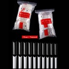 500pcs bag Xxl m s C Curve False Nail Tips Square Tip Gel Acrylic Nails 10 Sizes