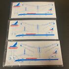 Lot Of  3  - Piedmont Airlines Foam Plane - N761n - Unopened