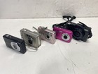 Vivitar Digital Camera Lot Mixed Brands 8 Pieces Photography
