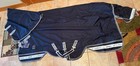 Lemieux Arika Featherweight Turnout Rug W hood - 0g - Navy - 75  6 3   - New