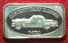 Contemporary Classic-t-bird Bar-continental Coin Corp   1 Troy Oz 999 Silver