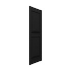Mid America 00021263002 Standard Size Williamsburg Double Panel Vinyl Shutter   
