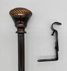 Urnst 5 8  Adjustable Curtain Drapery Rod - Three Sizes