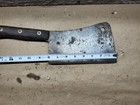 Vtg Meat Cleaver  8   1837 Buffalo Ny   14  Long   8  Blade