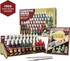 The Army Painter Warpaints Fanatic Mega Paint Set Combo 2 Brushes  Paint Station