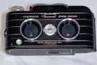 Viewmaster Personal Stereo 3d Camera  Flash boxes  1952 Booklet  Ge Light Meter