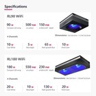 Reef Led Rl90 Wifi Saltwater Aquarium Light Reef For Corals Reef Marine 90w 180w