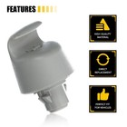 2 4x For Rogue Murano Nissan Pathfinder Altima Visor Sun Retainer Clip Hook Grey