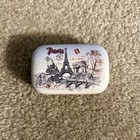 Pocket Mini Contact Lens Case Travel Kit Easy Carry W  Mirror Paris France