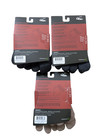 Lot 3 Injinji Trail Midweight Micro Toe Socks Granite Medium Performance New Nwt