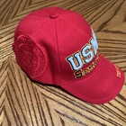 Vintage Usmc Semper Fi Hat United States Marine Corps Military Red Glows In Dark