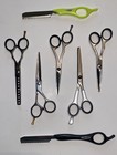 Jaguar Germany Professional Scissors Shears Lot Of 7