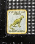 Vintage The Children   s Museum Dinosaur Indianapolis Indiana Souvenir Patch