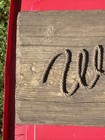 Vintage Wrangler Western Wear Sign 20 5    X9 5    Dealer Store Sign Rope