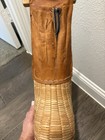 Vtg Jai Alai Cesta Wicker Rattan Basket Scoop Leather Glove Sport Equipment  