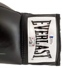 Mike Tyson Signed Black Everlast Boxing Glove  left Handed Lh  Silver  Beckett