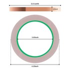 2pcs Copper Tape With Dual Side Conductive Copper Foil Tape Strong 1 4inch