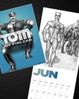 Tom Of Finland 2025 Calendar  official  Gay  Mens  Leather Pants 