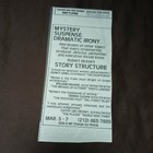 Vintage Ufos In Advance Of Landing Flyer Joseph Papp Theater Nyc Film Ad 1993