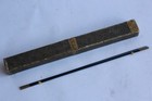 Antique Sewing Blue Steel 2 Point Straight Needles  39098 