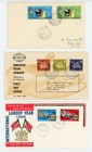 Trinidad   Tobago First Day Covers X 5  1961-1969  Who  Labour Year Etc 