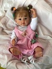 22  Reborn Baby Dolls Realistic Full Body Vinyl Newborn Awake Girl Lifelike Toy