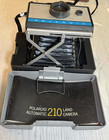 Vintage Polaroid Automatic 210 Land Camera With Case And Manual