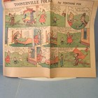 Newpaper Comic Nebbs Toonerville Orphan Annie Dan Dunn Polly Pals Vintage 1935