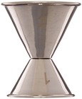 American Metalcraft J205 Jiggers  2 5  Length X 1 Oz  X 2 Oz   Silver