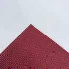 Eton Pocket Square Mens One Size Red Blue Geometric Silk Business Formal Nwt