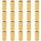 1 4  Brass Female Industrial Coupler - 20 Pack Air Hose Fittings Npt Quick Conne
