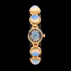 Small Elegant Vintage Women s Watch Chaika Cocktail Watch With Moonstone Inserts