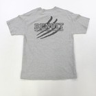 Rare Vintage Trinity Wwe Chris Benoit Wrestling Academy T Shirt 2000s Wwf Gray M