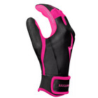Bruce Bolt Youth Bear Series Short Cuff Batting Gloves Pink Hot