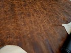 3-4oz Vintage Florence Brown Distressed Crazy Horse Leather Hide Panel  6-7 Sqf