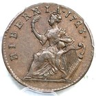 1723 M 4 48-gc 29 R-4 Pcgs Xf 45 Wood s Hibernia Halfpenny Colonial Copper