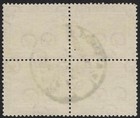 Egypt 1923 Two Mils Kingdom Ovpt Block Of 4 Variety 10 Mars Instead Of 15 Attari