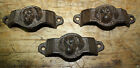 2 Cast Iron Antique Victorian Style Dog Drawer Pull  Barn Handle  Door Handles