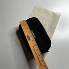 Chanel Beaute Black Glitter Makeup Bag Vip Gift Cosmetic Pouch Gold Logo
