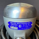 Rare Vtg 1951 Shure Brothers Cx21 Silver Bullet Microphone Harmonica Untested
