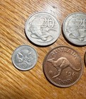 Old Australia Coin Lot - 5 High Grade Coins